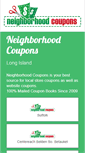 Mobile Screenshot of neighborhoodcouponsli.com